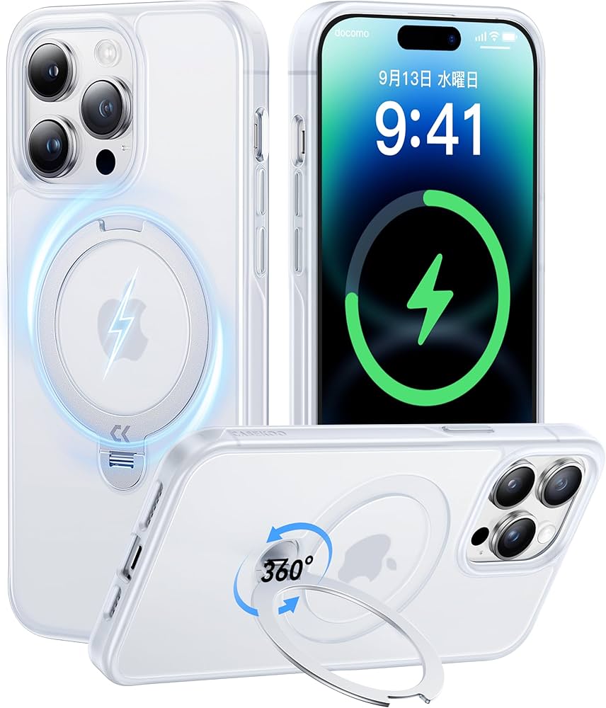 CASEKOO iPhone 14 Pro ケース クリア 耐衝撃 Amazon.co.jp: CASEKOO iPhone 14 Pro Max ケース 耐衝撃 クリア