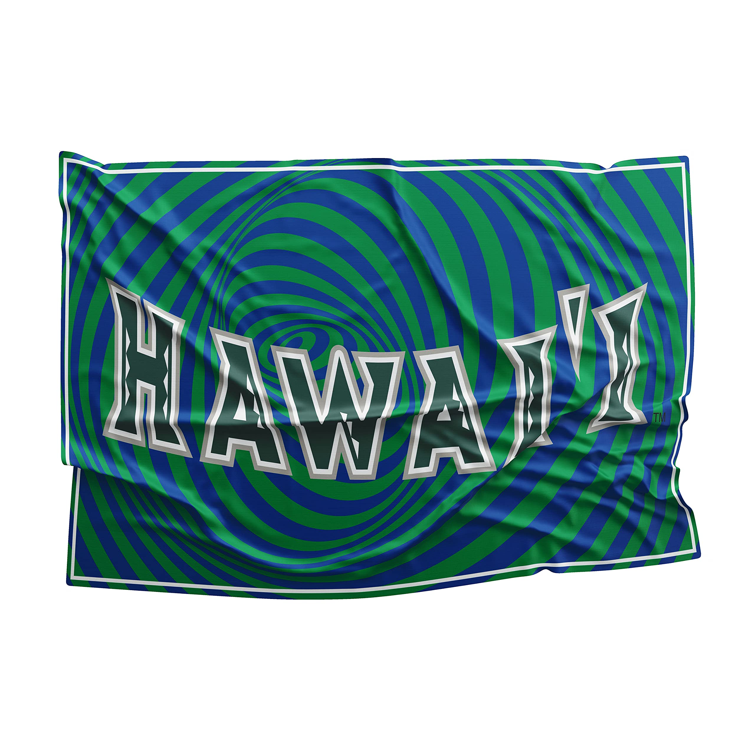 Desert Cactus University Of Iowa Hawkeyes Flag - 3x5 Feet, 100% Polyester, Indoor/Outdoor (Vintage Style) - View #2