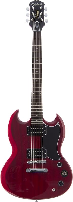 Guitarra eléctrica especial SG, cereza