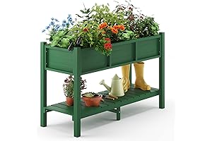 LUE BONA Composite Raised Garden Bed - Stand Tall and Grow Fresh