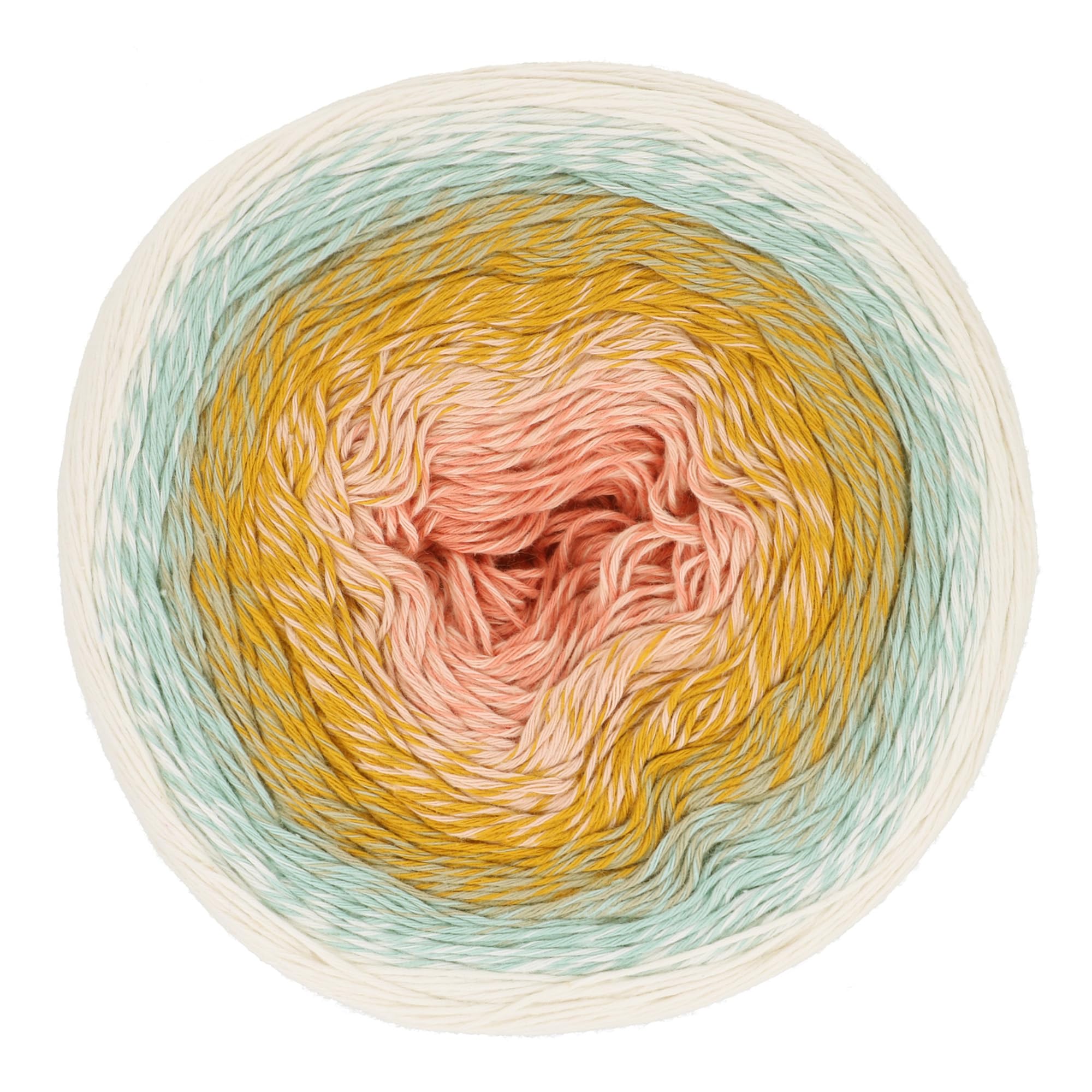 Scheepjes Cotton Whirl (1000m) Fingering Weight Yarn - Soft and Breathable, for Knitters and Crocheters 728 Marshmallow, 1 x 226g