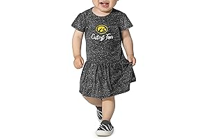 NCAA Infant Girls Cheerleader Dress (Sizes: 6 Months, 12 Months, 18 Months)