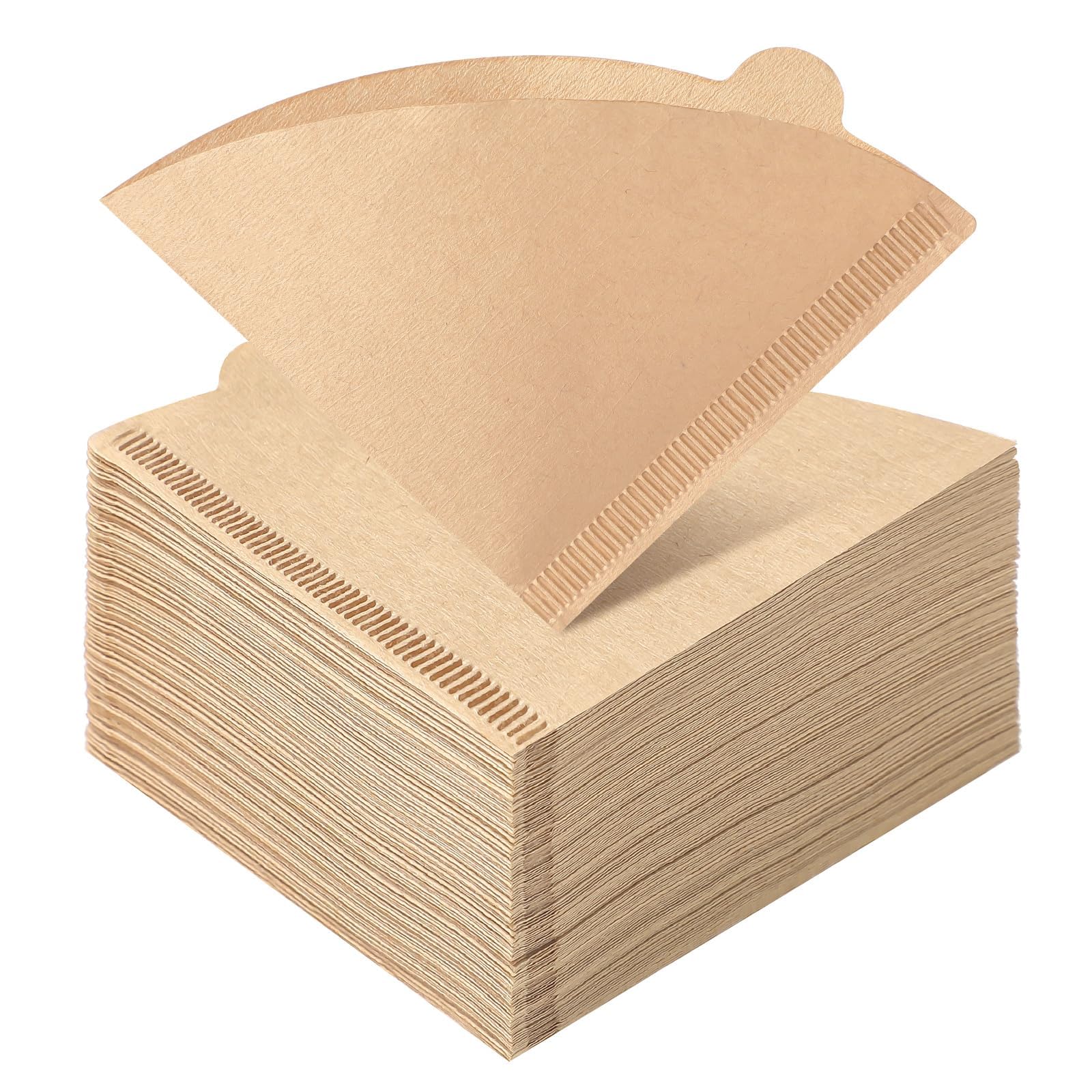 200 Count Coffee Filter, Size 02 Natural Unbleached Pour Over Coffee Filter