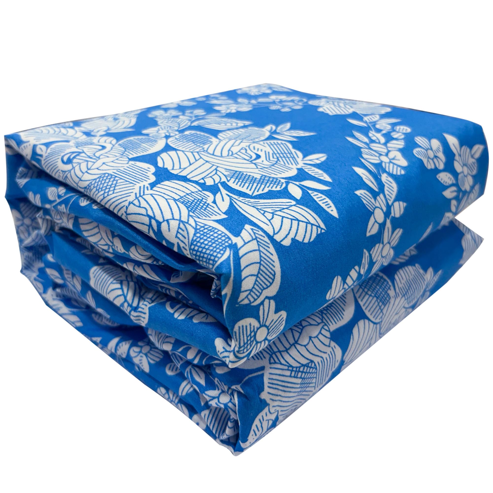 Coprimaterasso con chiusura a cerniera, copre materasso per letto 180 x 200 cm + 25 cm, facile da applicare, impermeabile, morbido e piacevole 100% poliestere. Fiorito