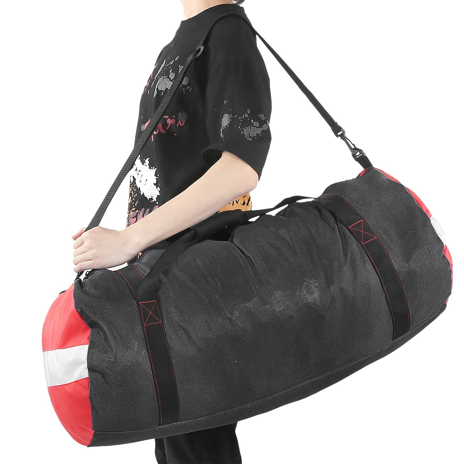 Alvinlite Sac de Rangement de plongée, Sac à bandoulière en Maille Sac à Main Sac d'équipement de plongée Sac à Dos Sac de Sport de plongée