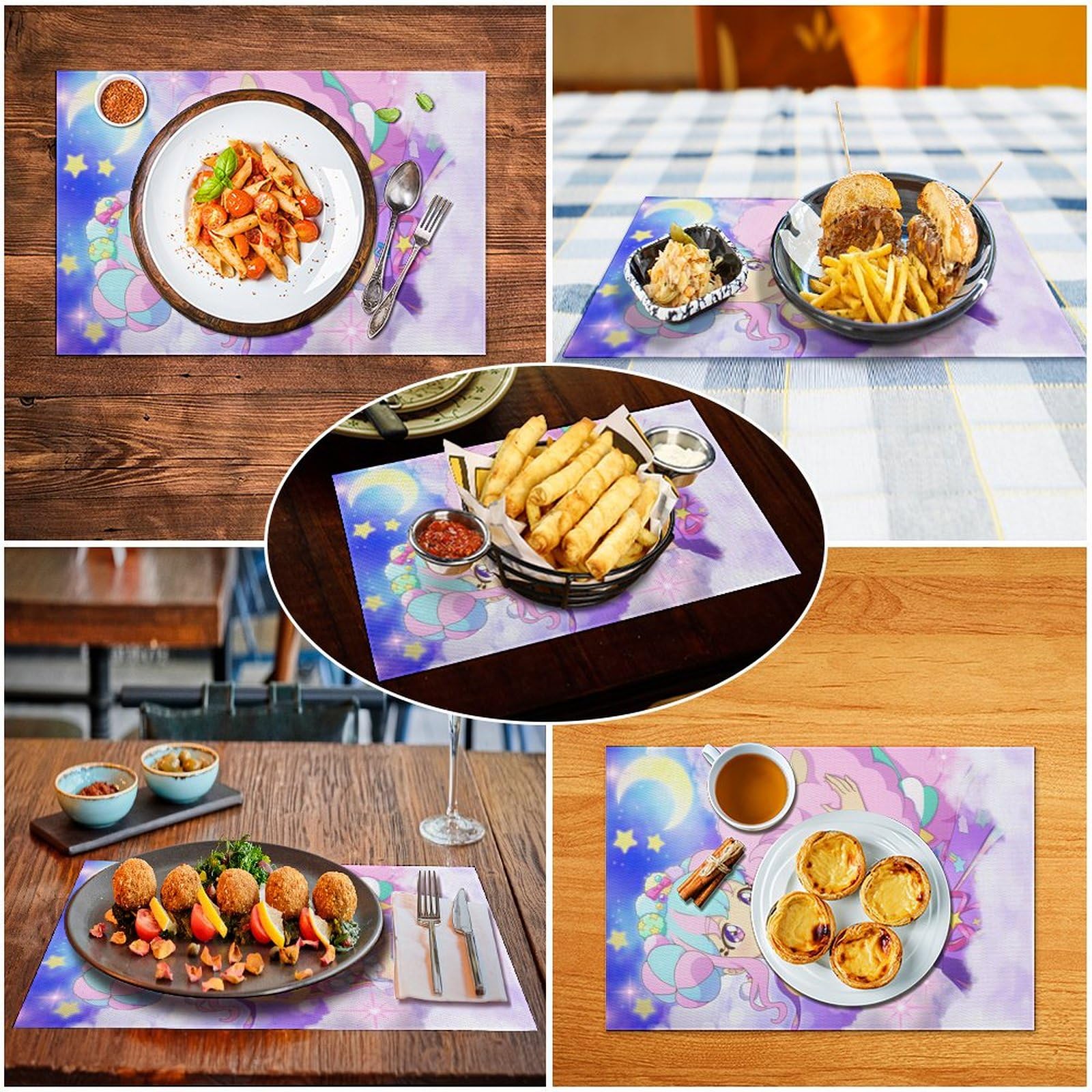 Amazon｜アイカツ アイドルカツドウ ランチョンマット おしゃれ 洗える