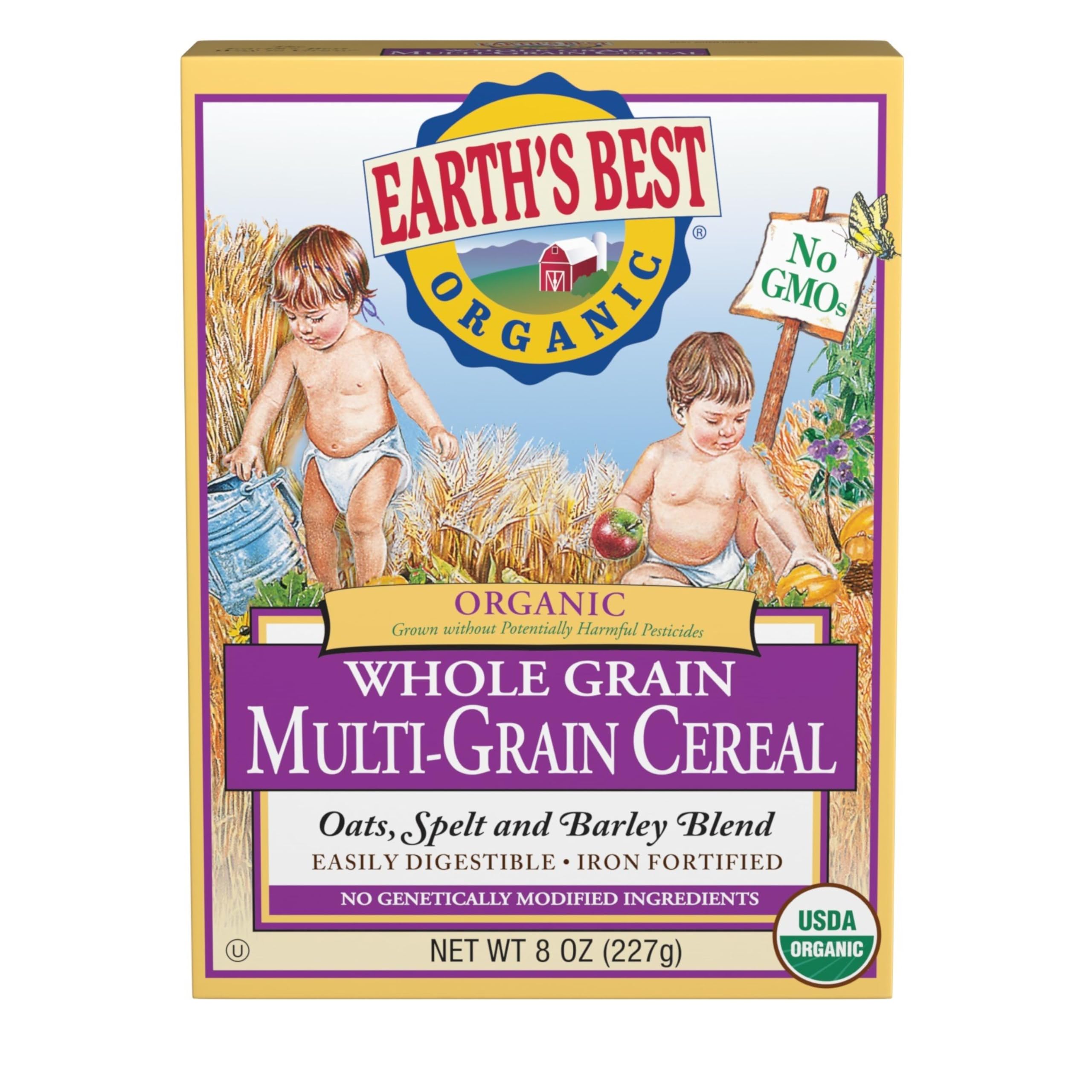 Earth's Best Organic Whole Grain Multi-Grain Cereal