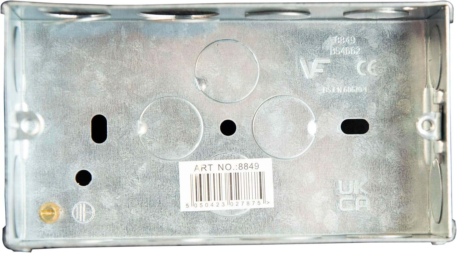 DENCON Metal Box 2 Gang 35MM