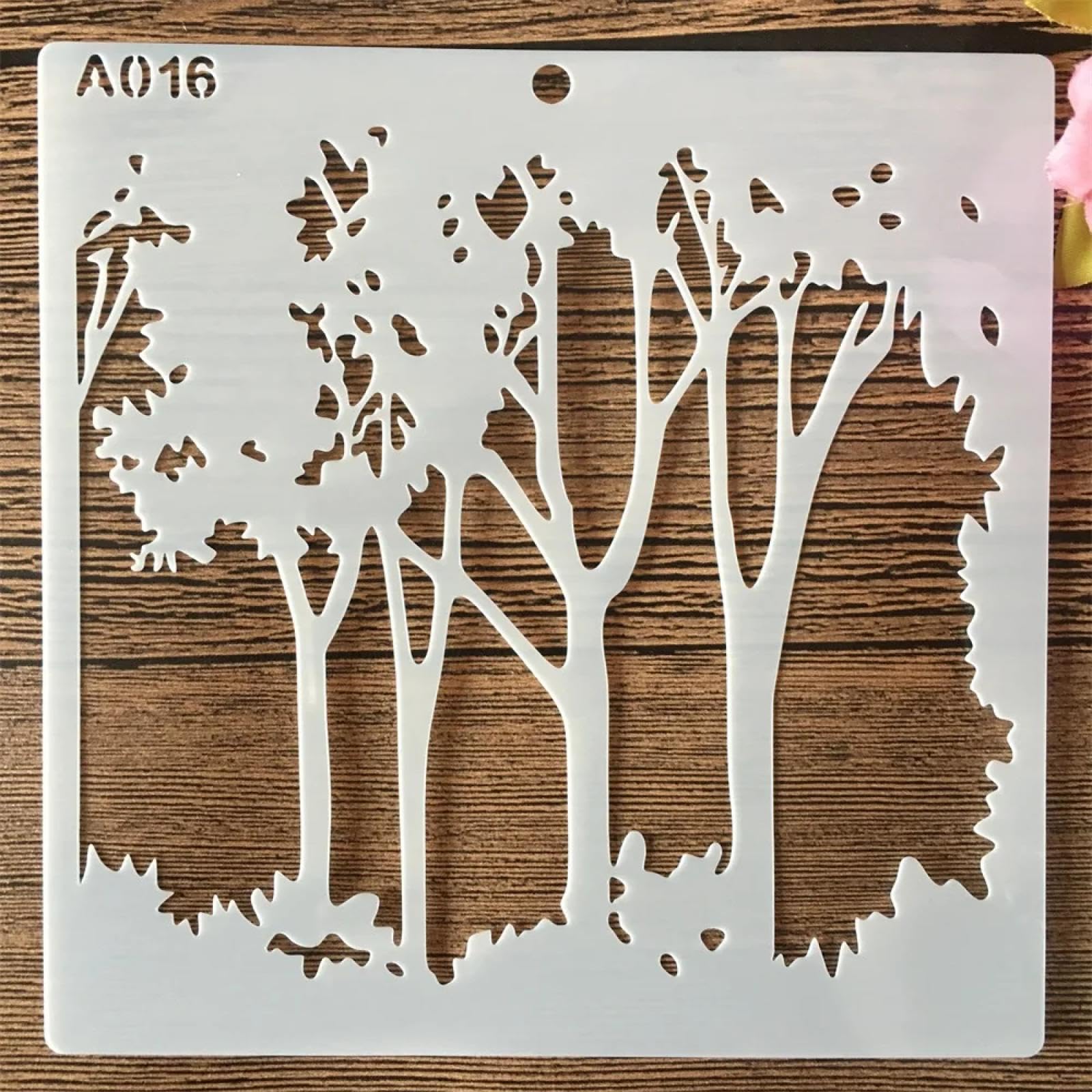 Schablonen zum Malen, 16 Stück, 15 cm, Geometrie, Kunst, Muster, Textur, wiederverwendbare Schablonen zum Malen an Wänden, Möbeln, Basteln, Scrapbooking, Karten, Bodenzeichnungen, Heimdekoration