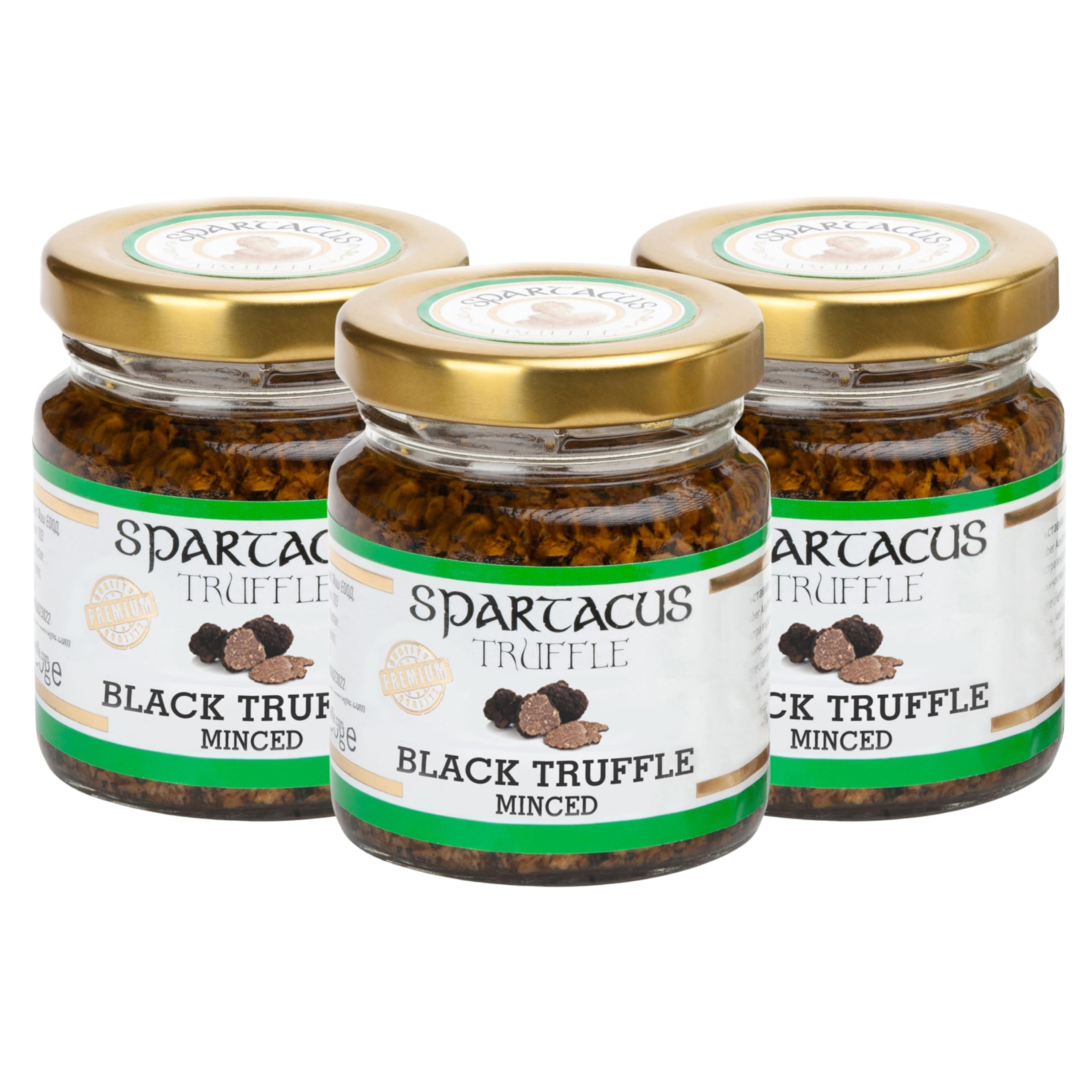 Spartacus Truffle Trufa Negra Picada en Aceite de Oliva 270g