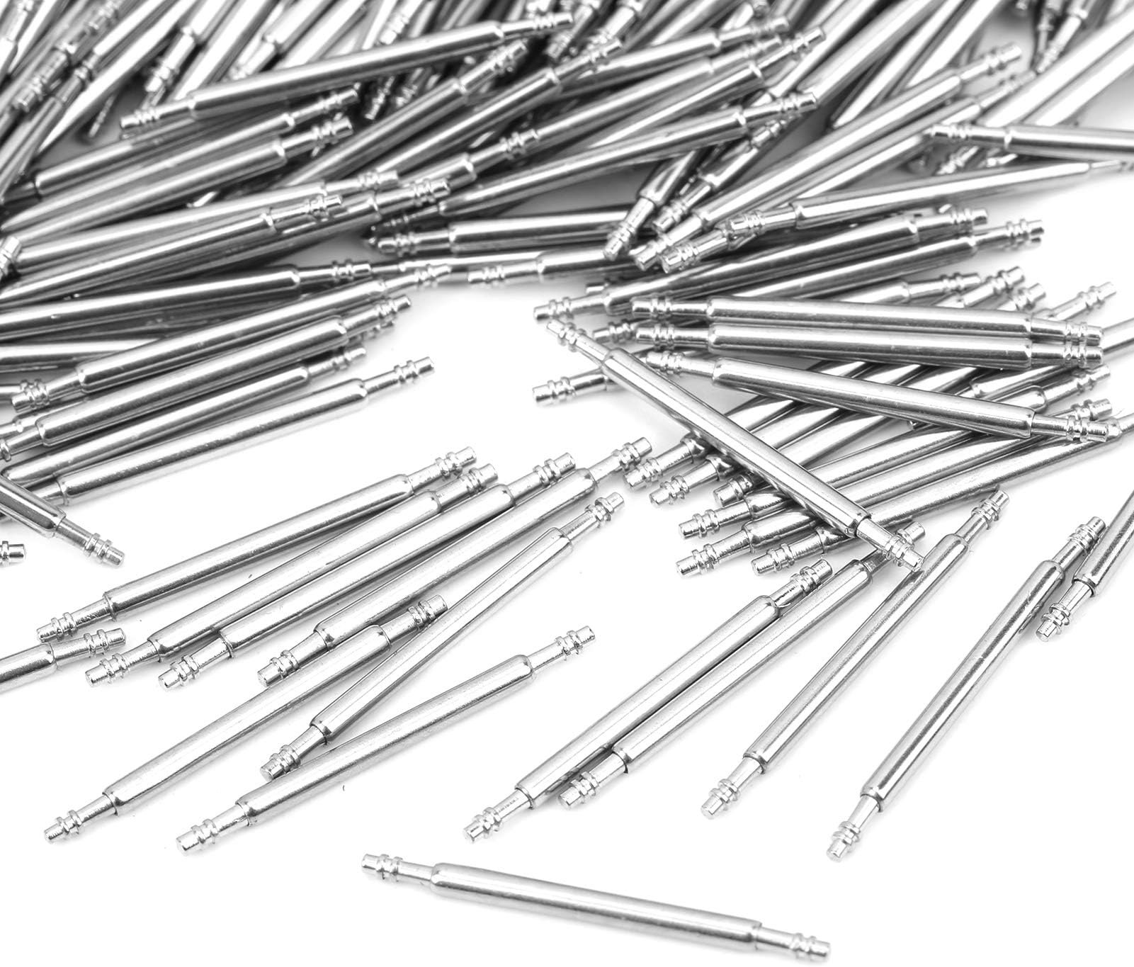 Spring Bars Strap Link Pins, Spring Bar Pins Long Service Life High Safety Factor High Gloss for Watch Repair