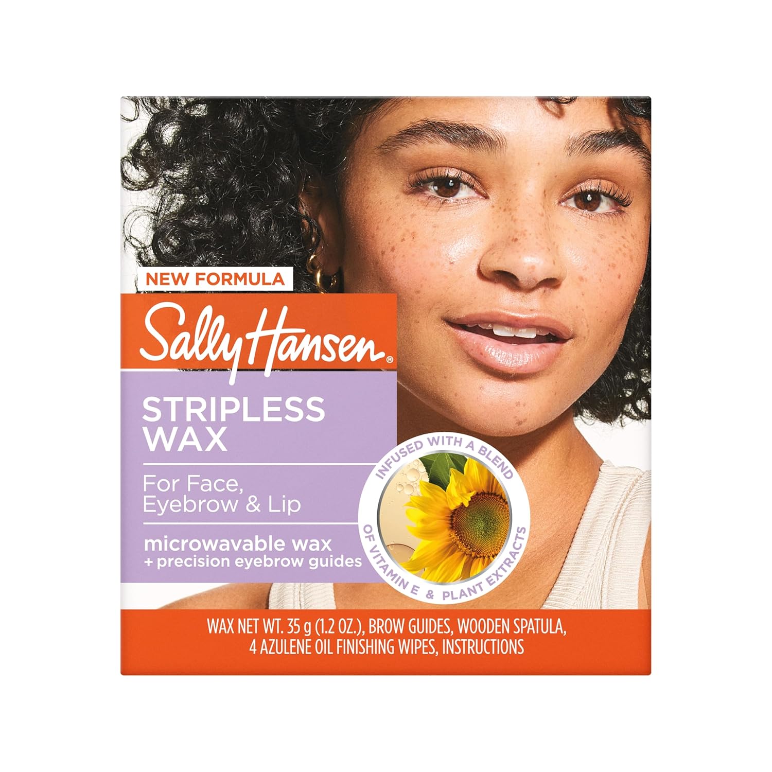 Sally Hansen Wax Kit Stripless Wax For Face, Eyebrow & Lip 1.2 oz (Pack of 1) Sally Hansen Wax Kit Stripless Wax For Face, Eyebrow & Lip 1.2 oz (Pack of 1)