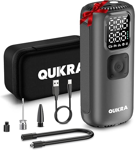 Inflador de neumáticos T22, compresor de aire portátil, bomba de aire de 160 PSI, bomba de neumáticos inalámbrica automática 3 veces más rápida,