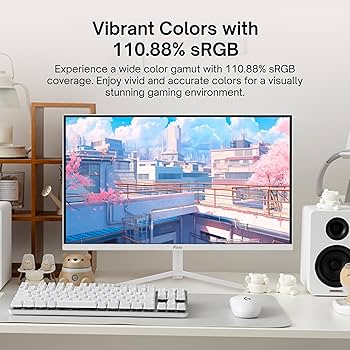 Pixio PX248 Prime Plus White 23.8インチ Pixio」より 23.8インチ FHD 180Hz Fast IPSのゲーミング