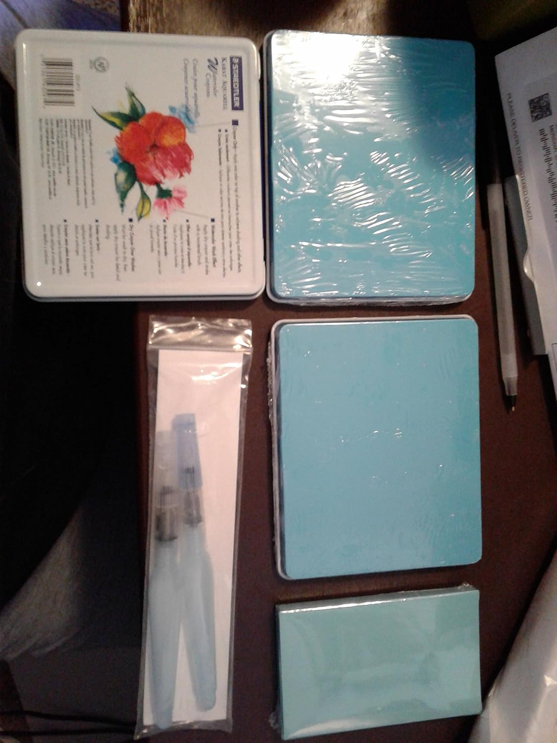 Watercolor Aquarell Crayons. Set of 12 Colors. Staedtler Karat. (223 M-12)