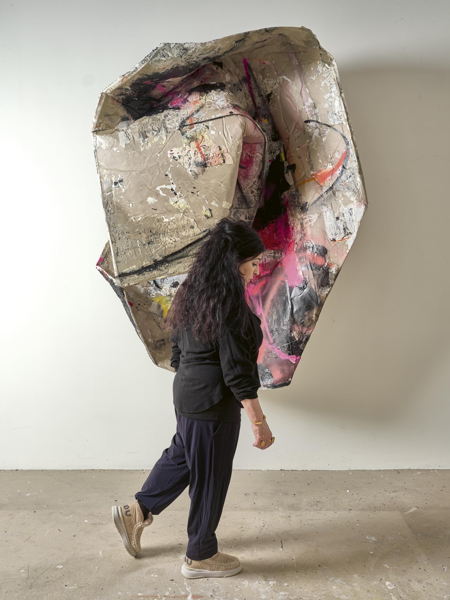 Lita Cabellut Unfolding Density /anglais