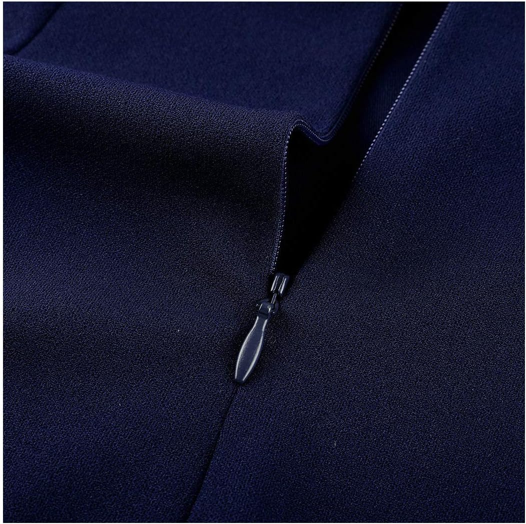 Miusol Women's Vintage Slim Style Sleeveless Business Pencil Dress - Image 6