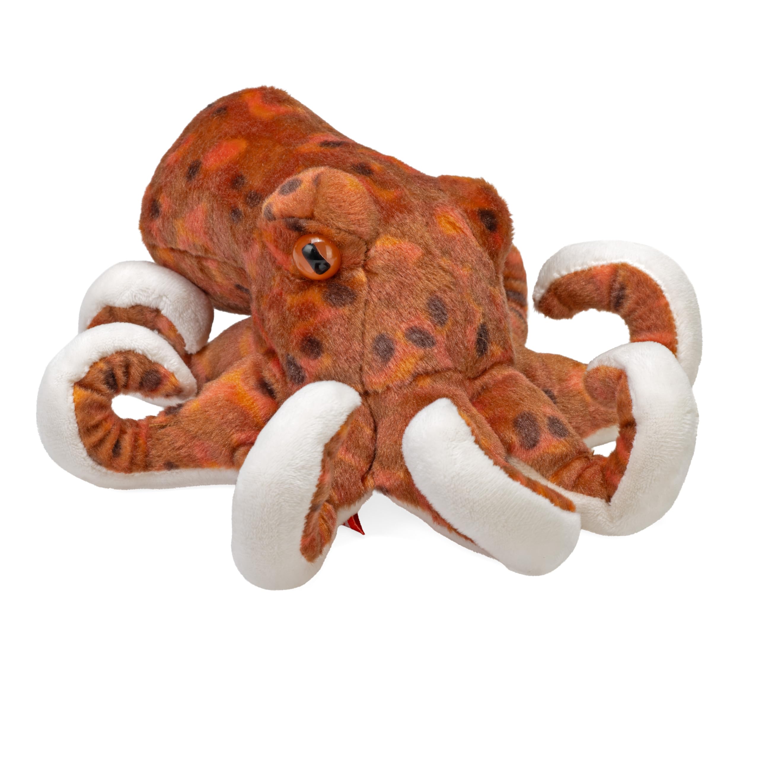 Wild-Republic Wild Republic Octopus Plush Soft Toy, Cuddlekins Cuddly Toys, Gifts For Kids 20Cm