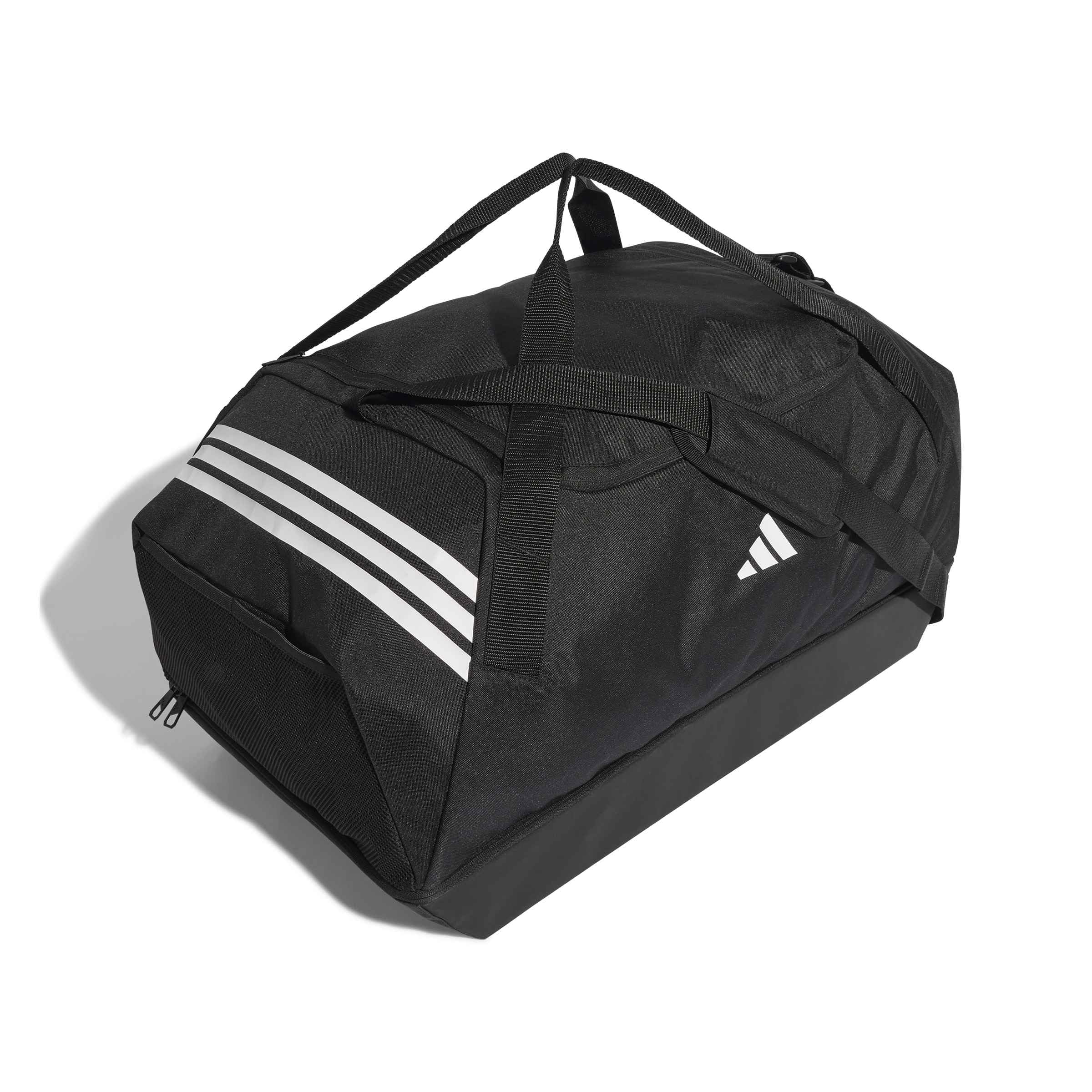 adidas Unisex - Adulto Tiro Duffle Bag Large With Bottom Compartment Duffel Bag, black/white, One size
