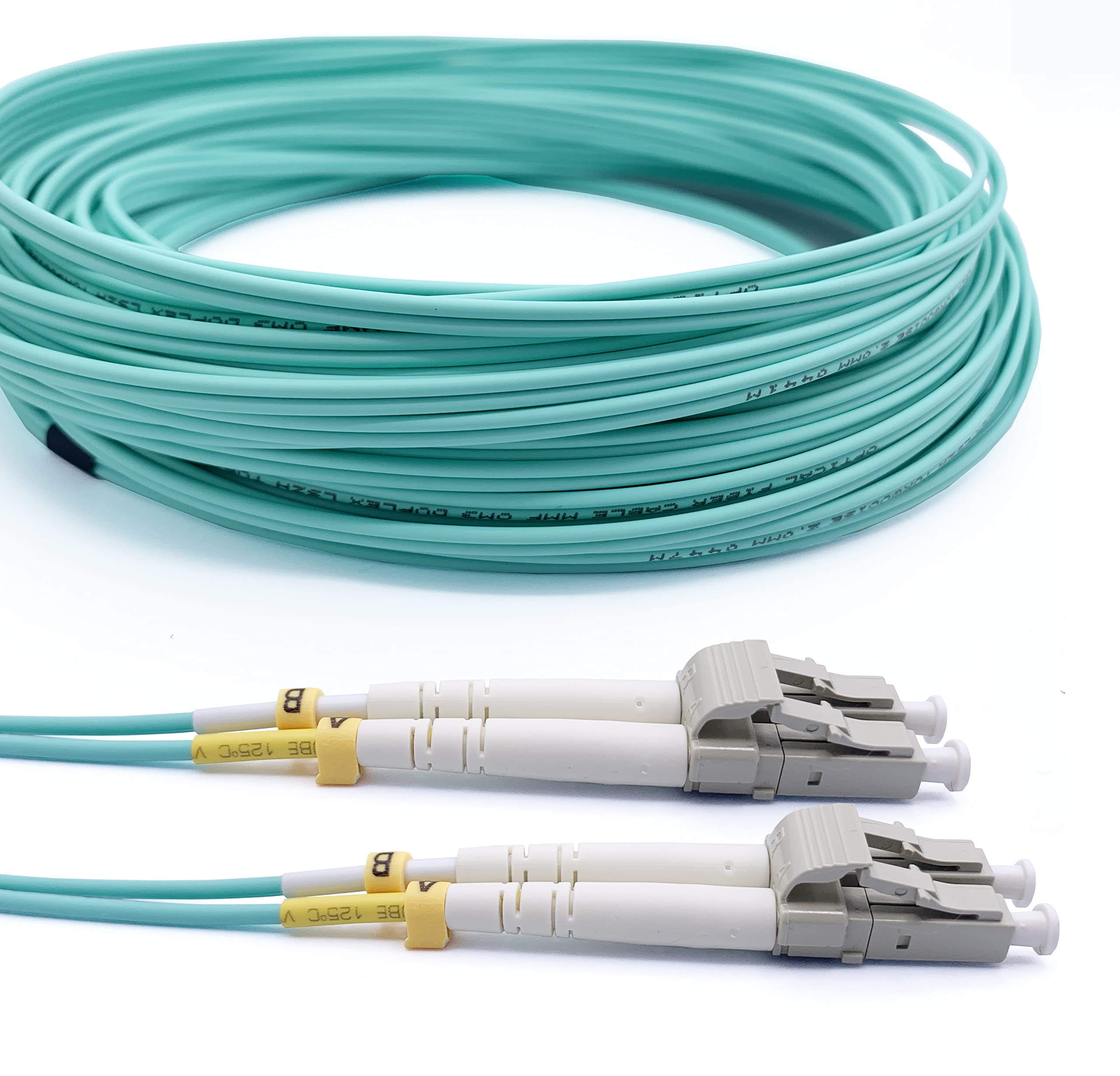 Elfcam® - OM3 LC/UPC to LC/UPC Multimode Duplex 50/125um LSZH