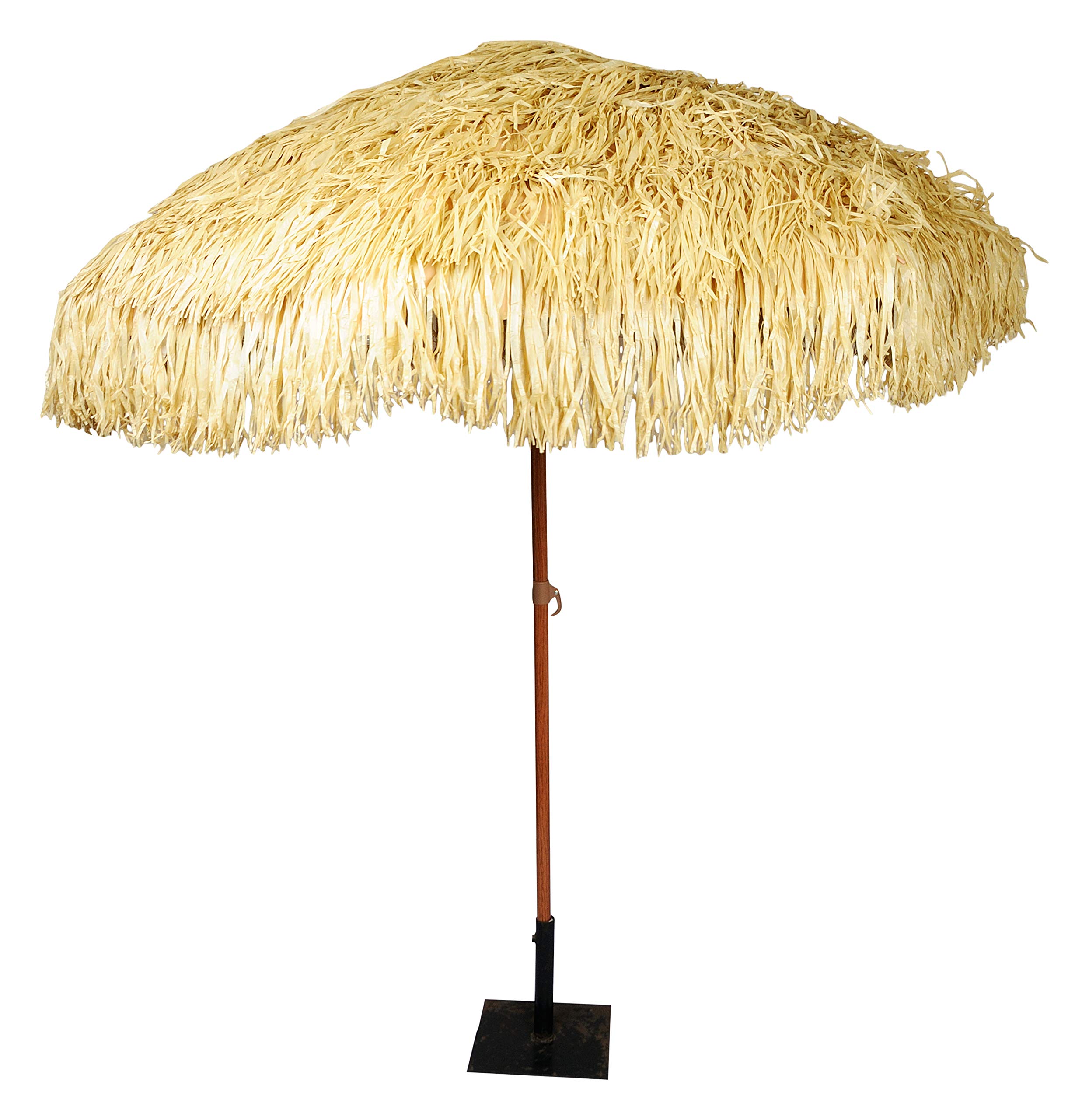 NAVIN ENTERPRISES Nylon Beach Umbrella, 20 cm x 20 cm x 114 cm (Brown)