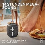 Ultimate Ears WONDERBOOM 4 Portable Waterproof Bluetooth Speaker With Big Bass and 360-Degree Sound, Dustproof Floating Speaker With 40 m (131ft) Range - Black - 4