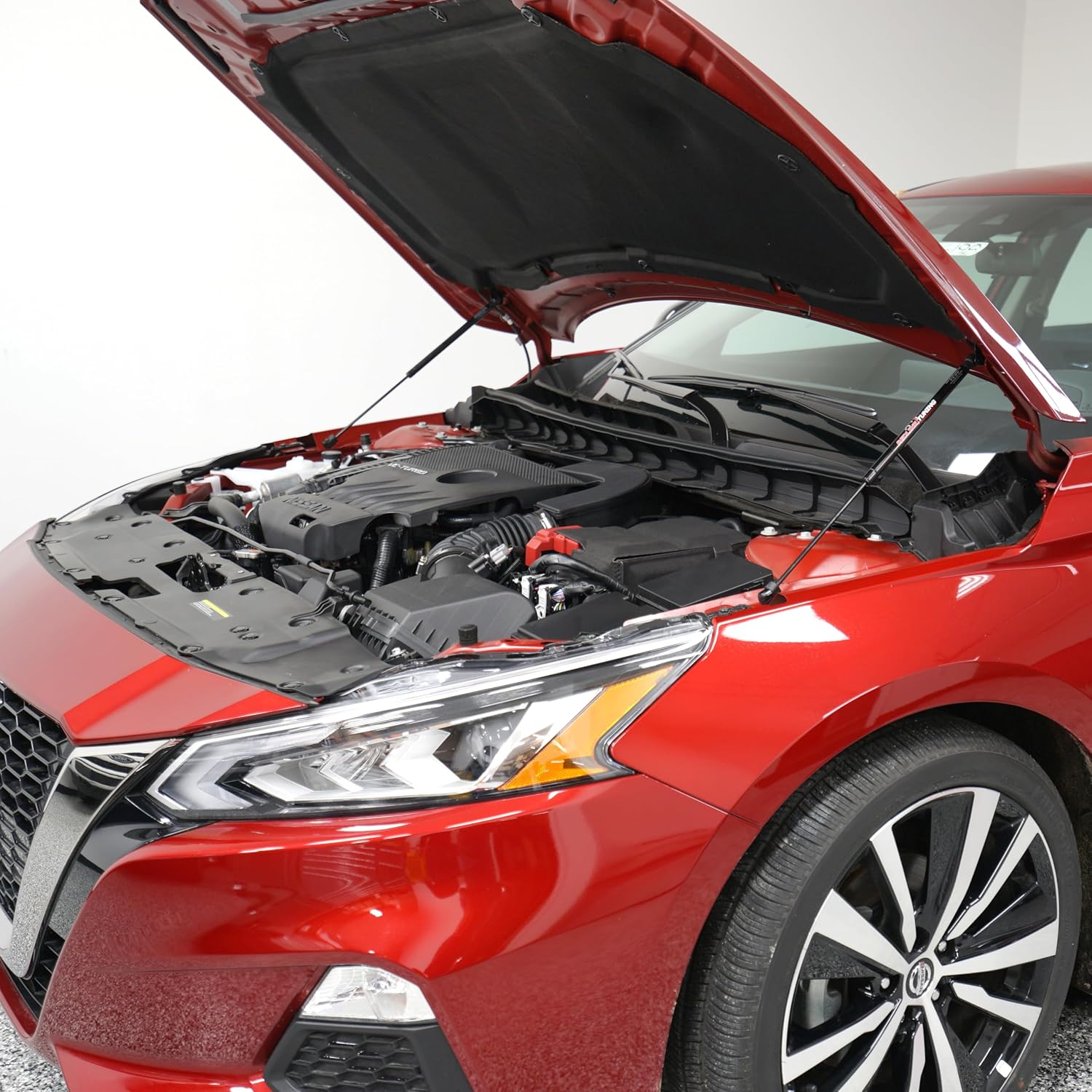 Redline Tuning 21-31017-02 Hood Quicklift Plus System Compatible with Nissan Altima 2019+ (All Black Components)