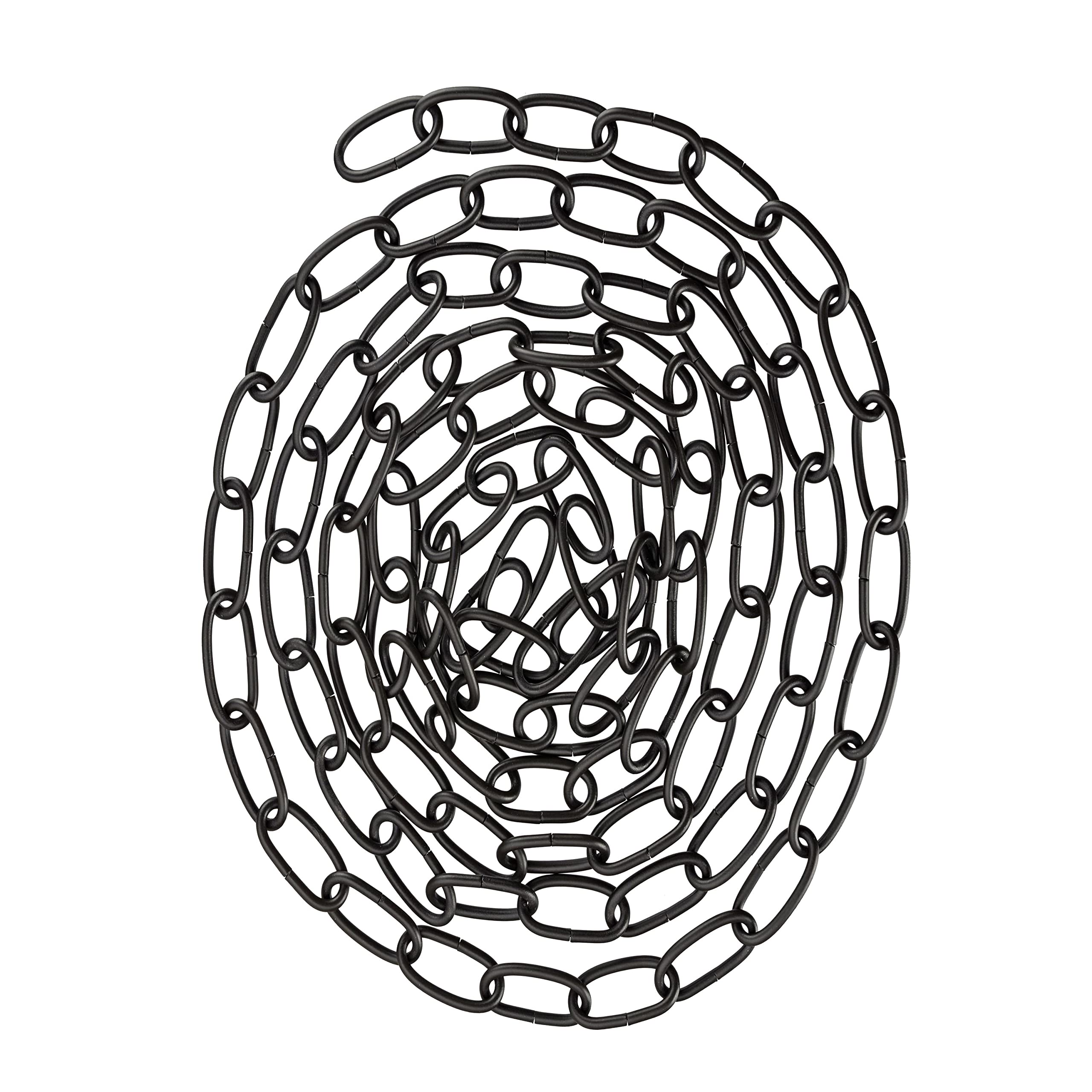 Aspen Creative 21106-81,Steel 10 Feet Heavy Duty Chain for Hanging Up Maximum Weight 50 Pounds-Lighting Fixture/Swag Light/Plant in Oil Rubbed Bronze.9 Gauge.