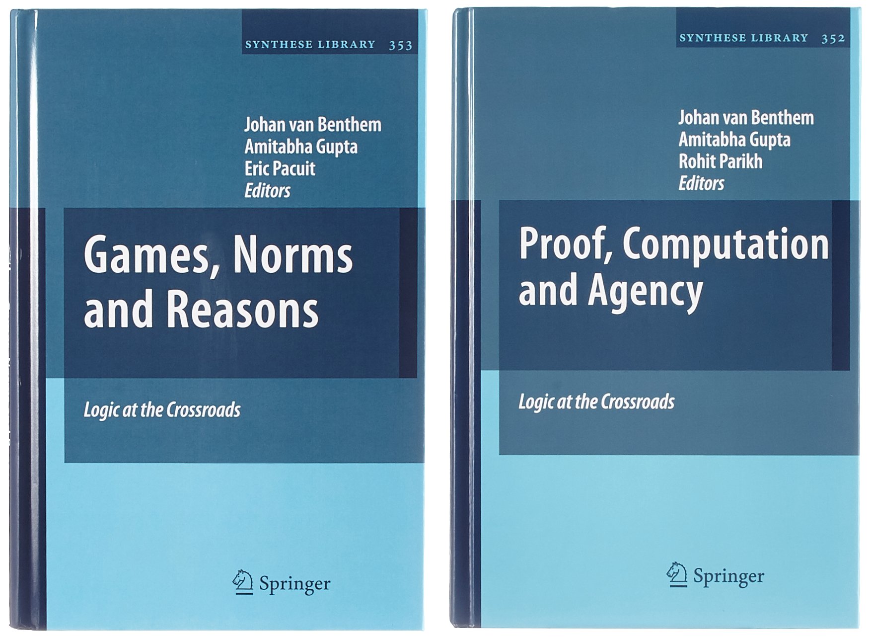 Logic at the Crossroads (set): Proof, Computation and Agency Games, Norms and Reasons