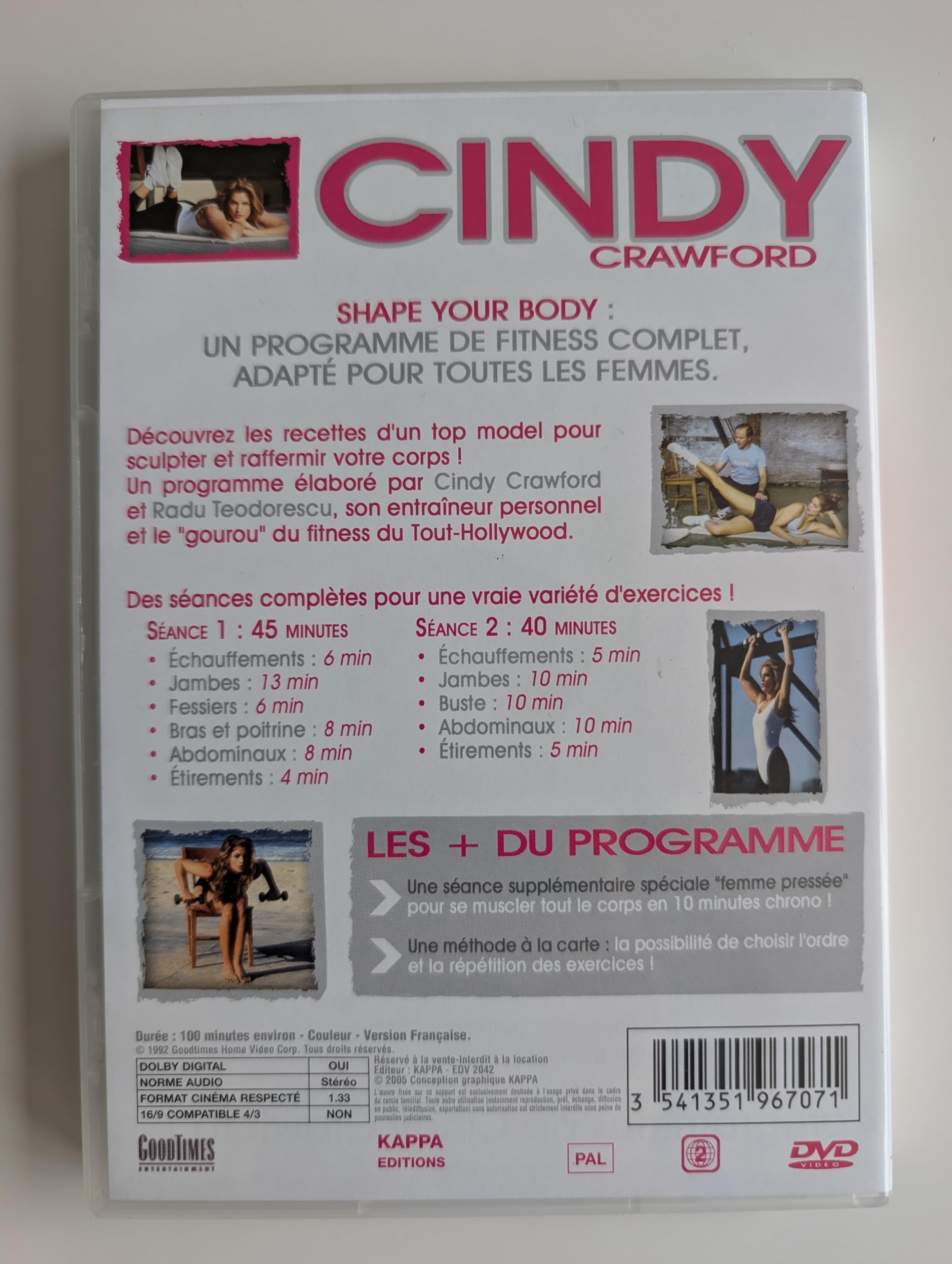 Cindy Crawford : Shape Your Body - Un programme de fitness complet adapté à toutes les femmes