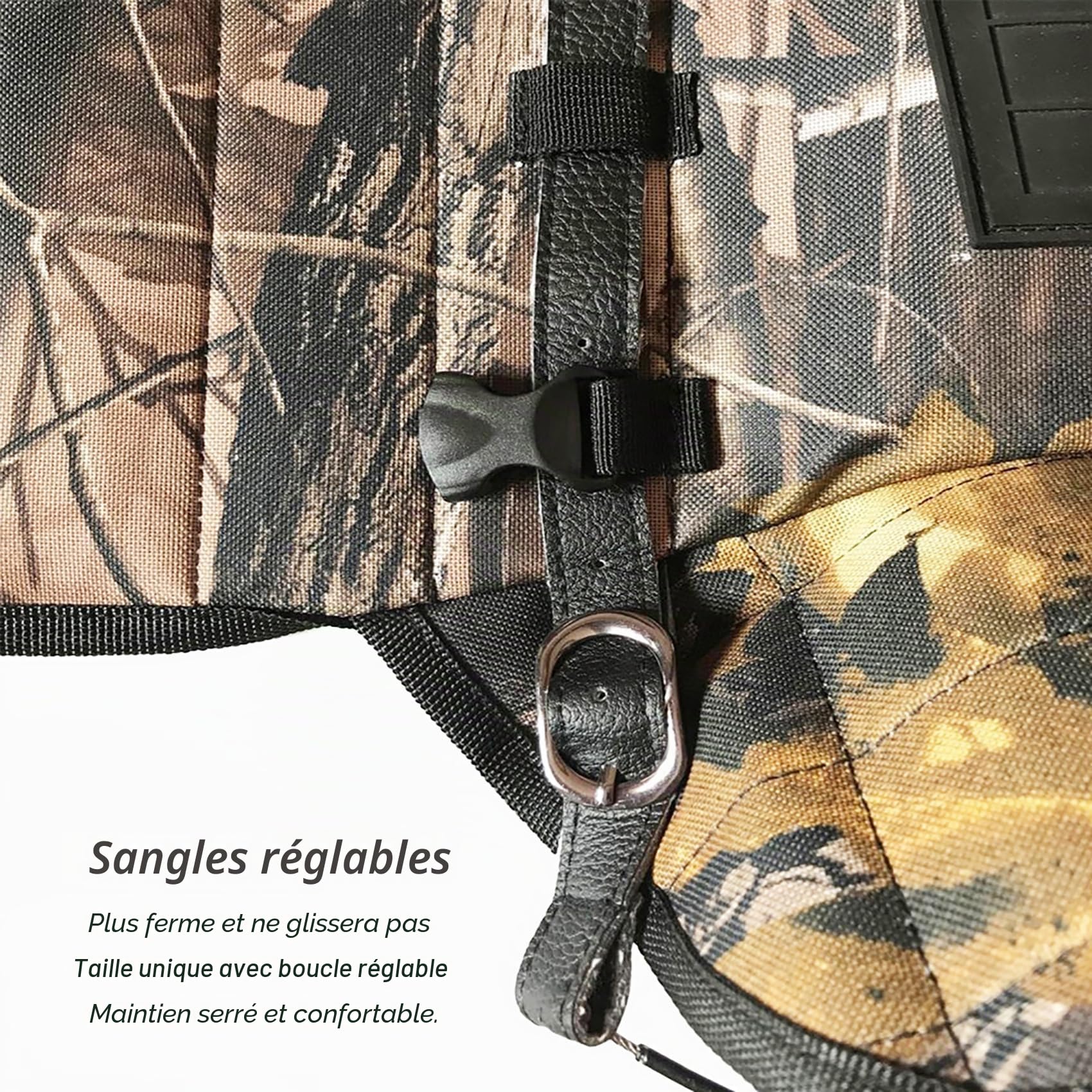 Serpent Guêtres Inférieur Jambe Armor Snake Bite Leggings Imperméables Protection Confortable pour Chasse Randonnée Extérieur (Une Paire), Taille Universelle