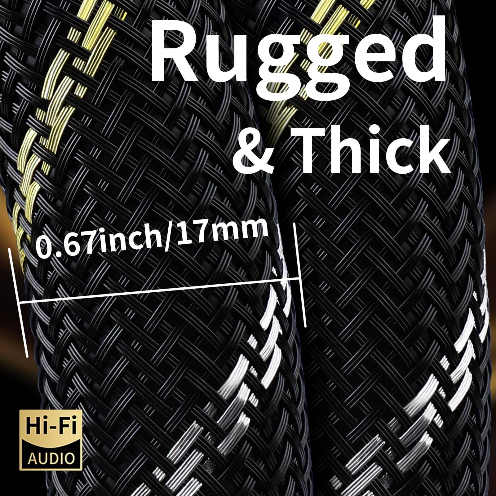 Audiophile Power Cable - Enhance Your HiFi Sound -4