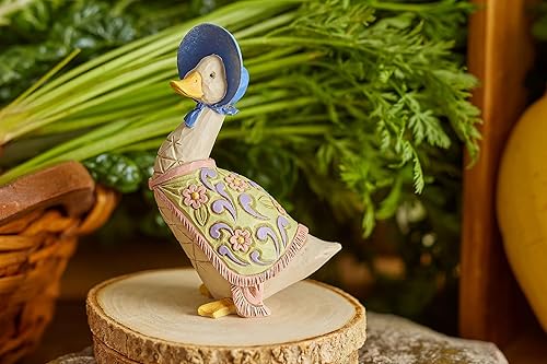 Miniatura 5 de Enesco Beatrix Potter por Jim Shore Jemima - Figura en miniatura de pato, 4.13 pulgadas, multicolor