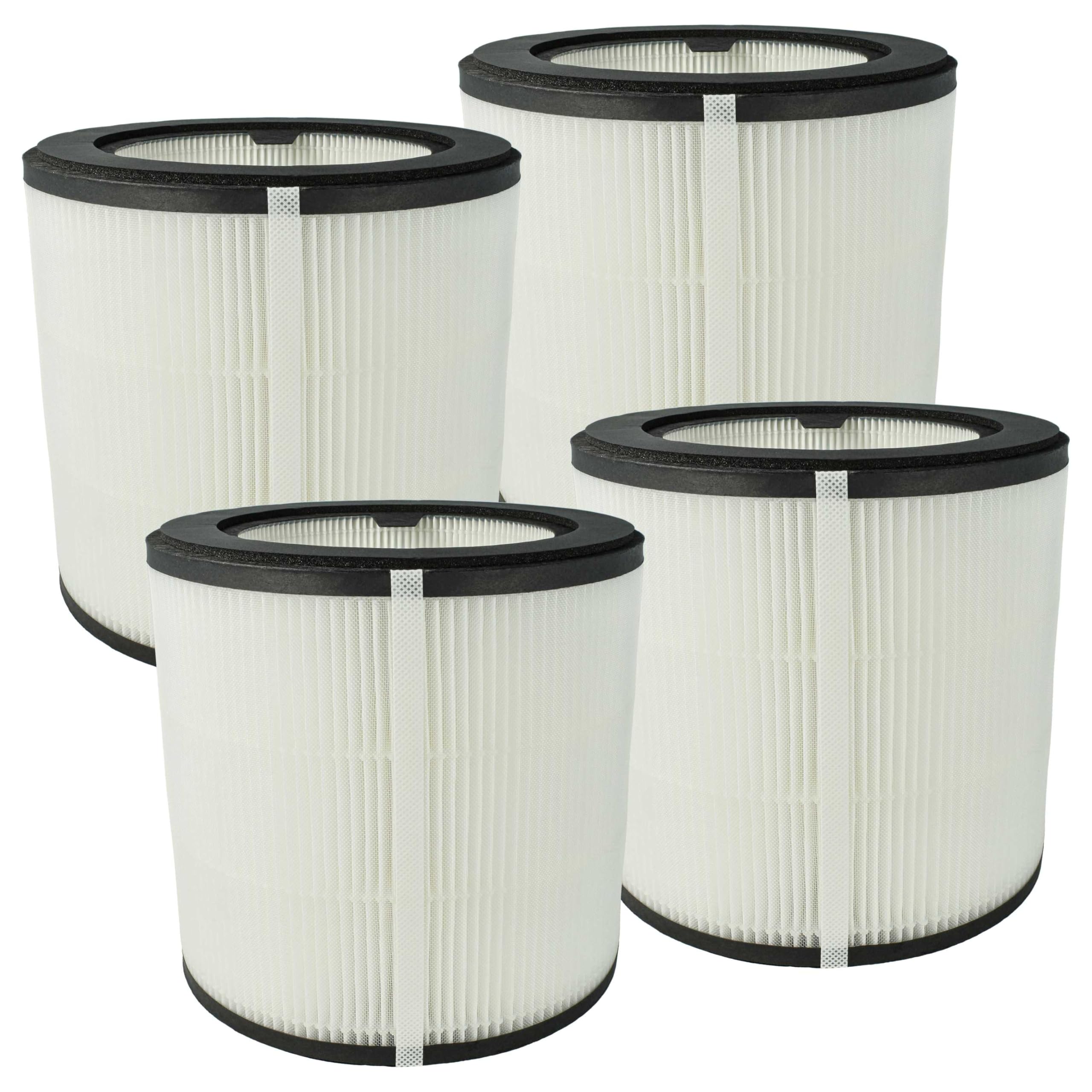 vhbw 4 x filtry kompatybilne z Philips 800 Series AC 0819/10 AC 0820/30 nawilżacze powietrza