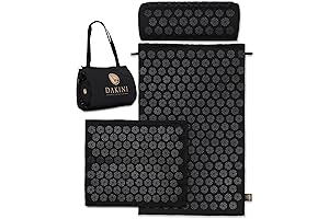 Acupressure Mat and Pillow Set with Extra Mini