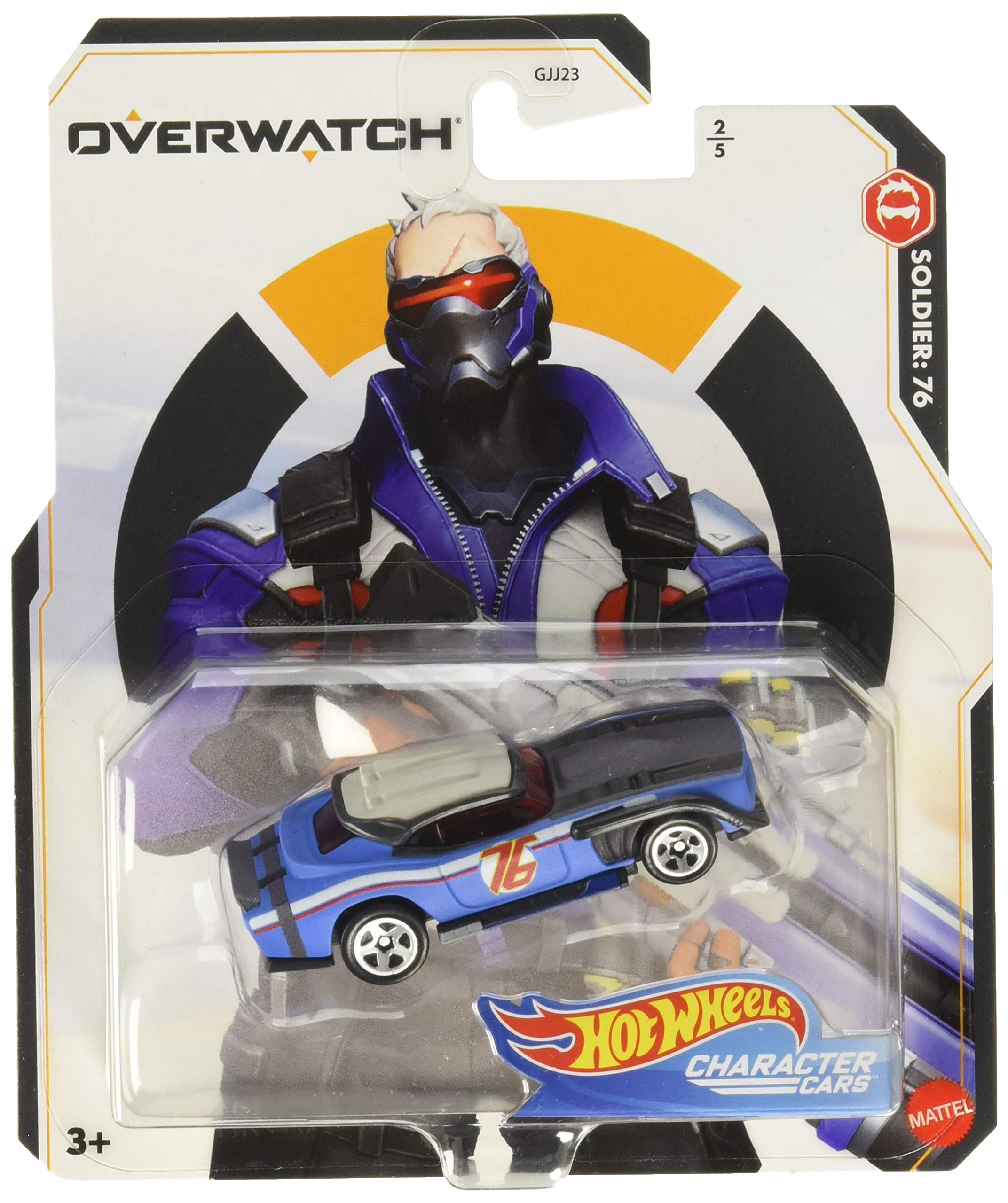Amazon.com: Hot Wheels GJJ23 Overwatch Soldier:76 : Toys & Games