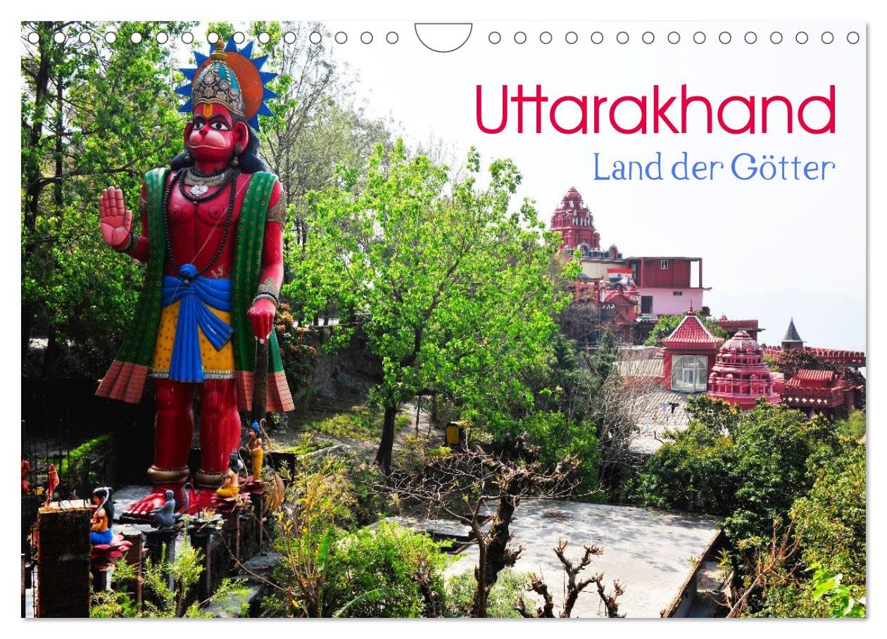 Uttarakhand - Land of the Gods UK-Version (Wall Calendar 2026 DIN A4 Landscape), CALVENDO 12 Month Wall Calendar โ image 1