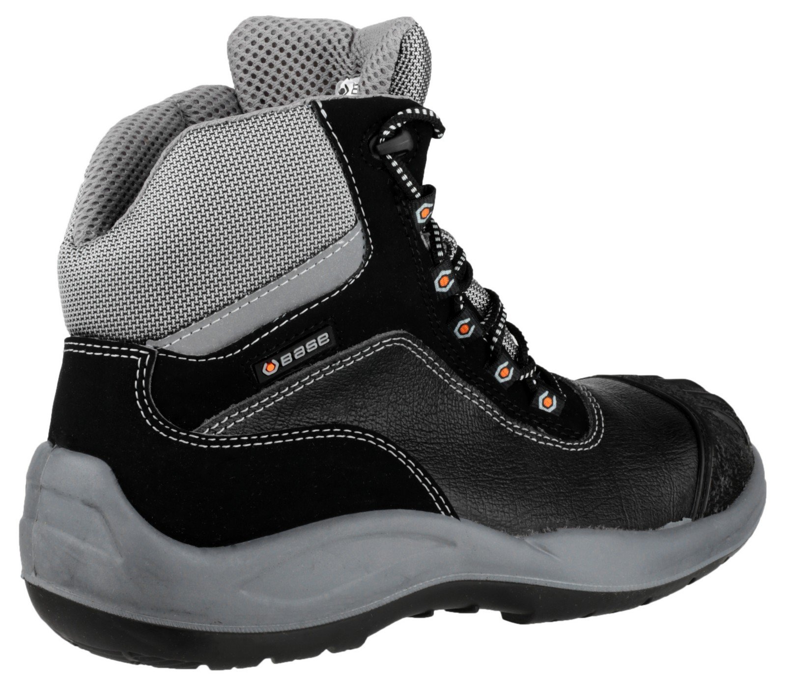 BASE Protection, BEETHOVEN Bota de Seguridad para Mujeres y Hombres, Negro, Talla 49
