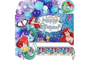 Little Mermaid Birthday Party Supplies
