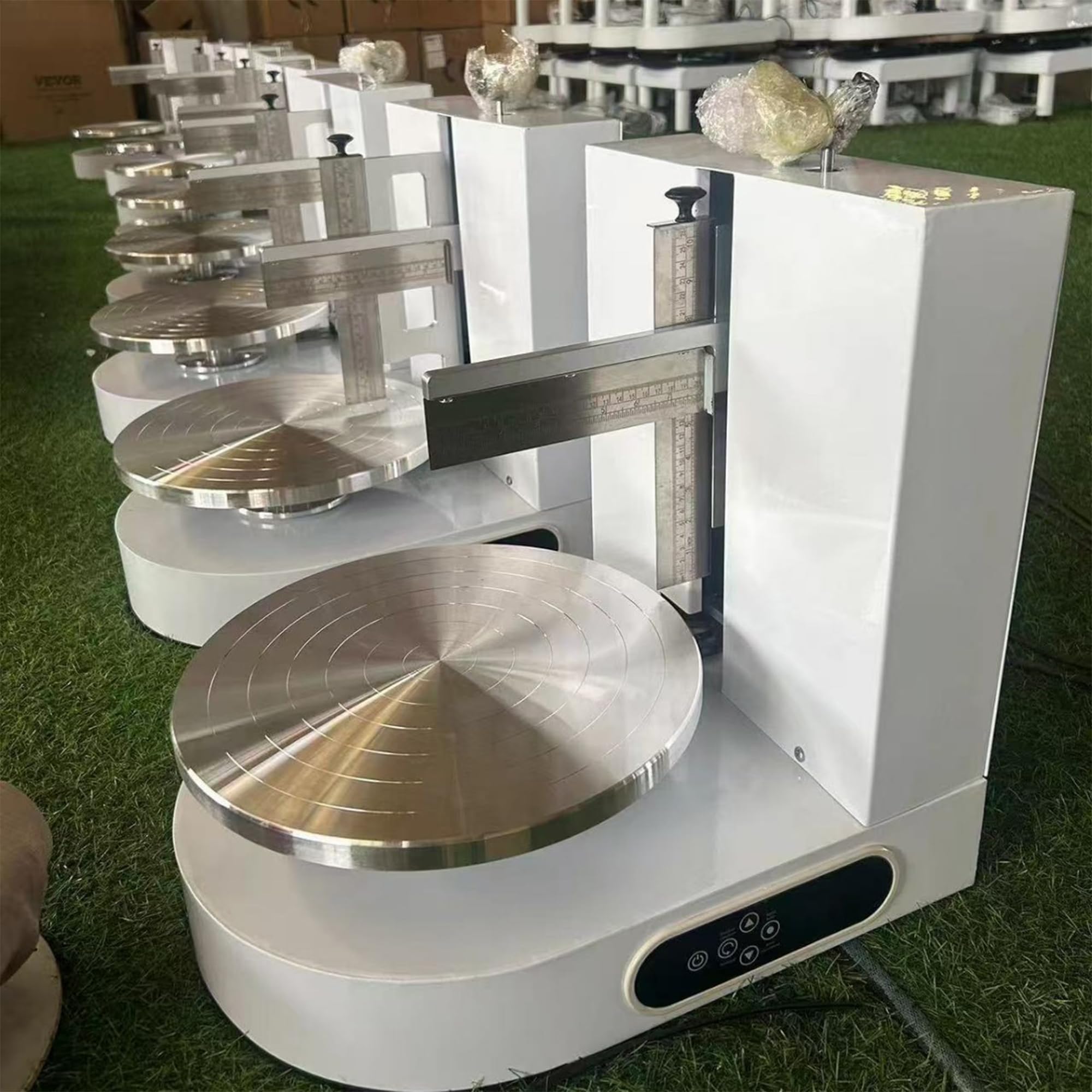 Grattoir électrique Rotatif Réglable De 35 Cm, Plateau