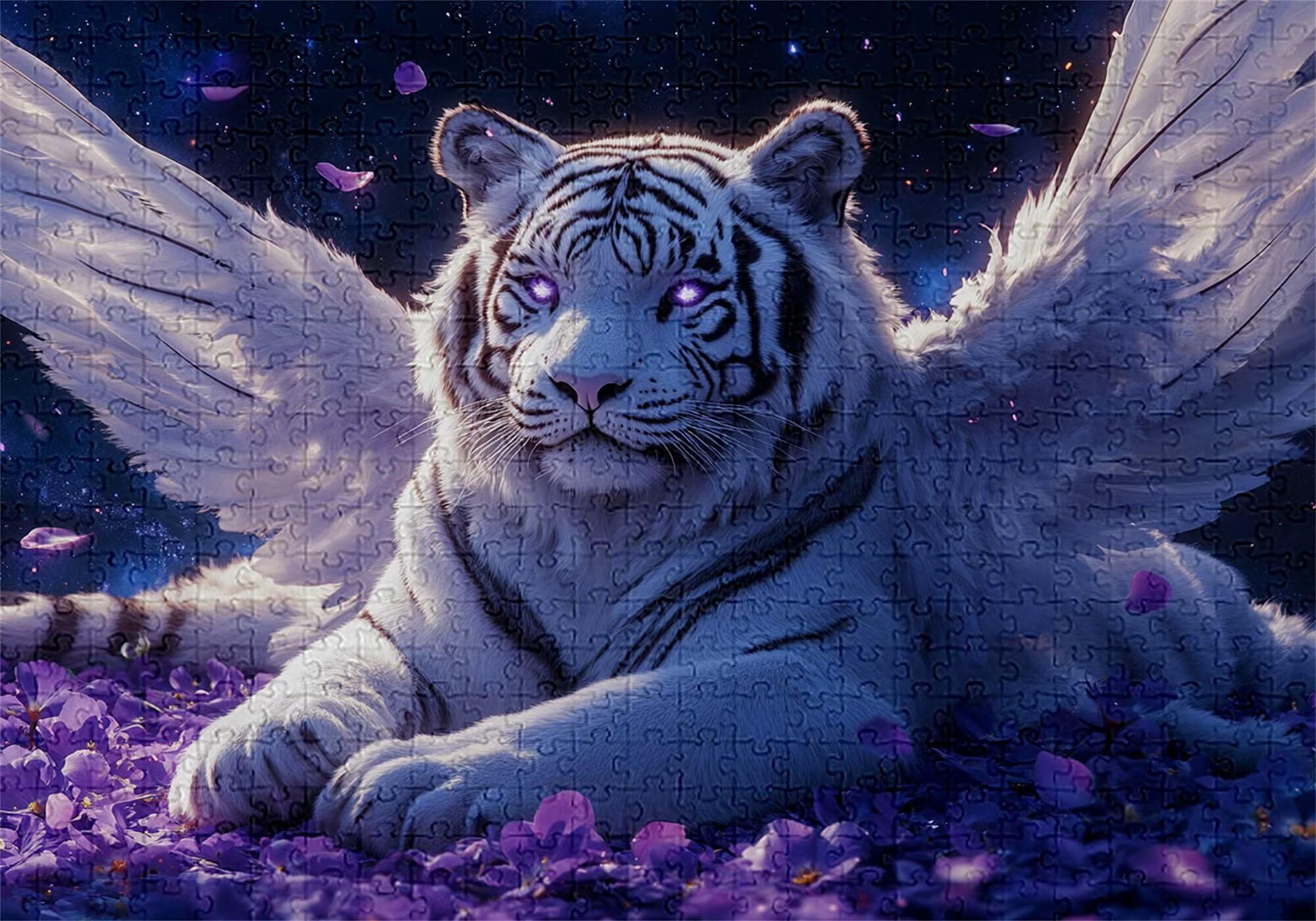 Puzzle 5000 elementów tygrys puzzle dla dorosłych zwierzę 156 x 105 cm unikalne rzemiosło klasyczne 3D drewniana układanka do rodzinnych gier biznesowych, układanka zrób to sam do dekoracji ścian domu