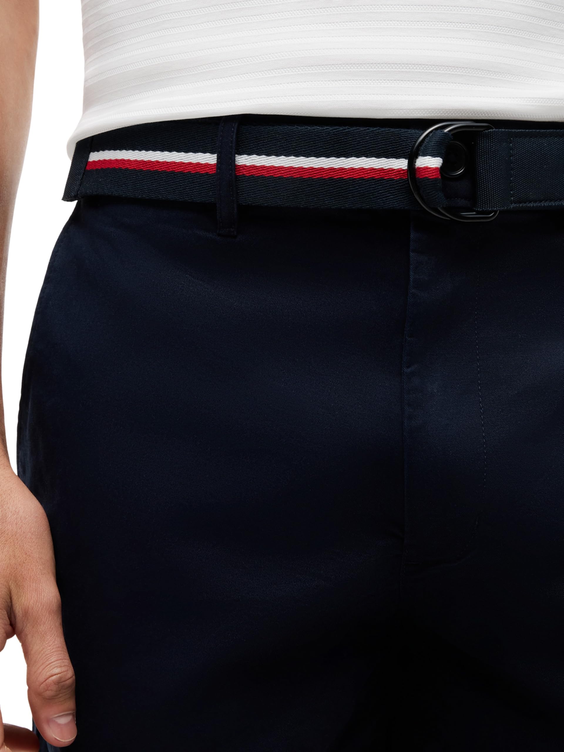 Tommy Hilfiger Denton 9.5" Ess Twill W/Belt Mw0mw42349 - Inne szorty Mężczyźni
