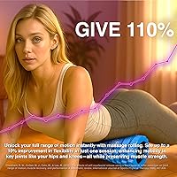 Vista 2 de Rodillo de espuma fuerte 321 – Masajeador de tejido profundo de densidad media para masaje muscular y liberación de puntos miofascial, con eBook 4K