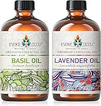 EVOKE OCCU Basil Essential Oil and Lavender Essential Oil - 4 Fl Oz