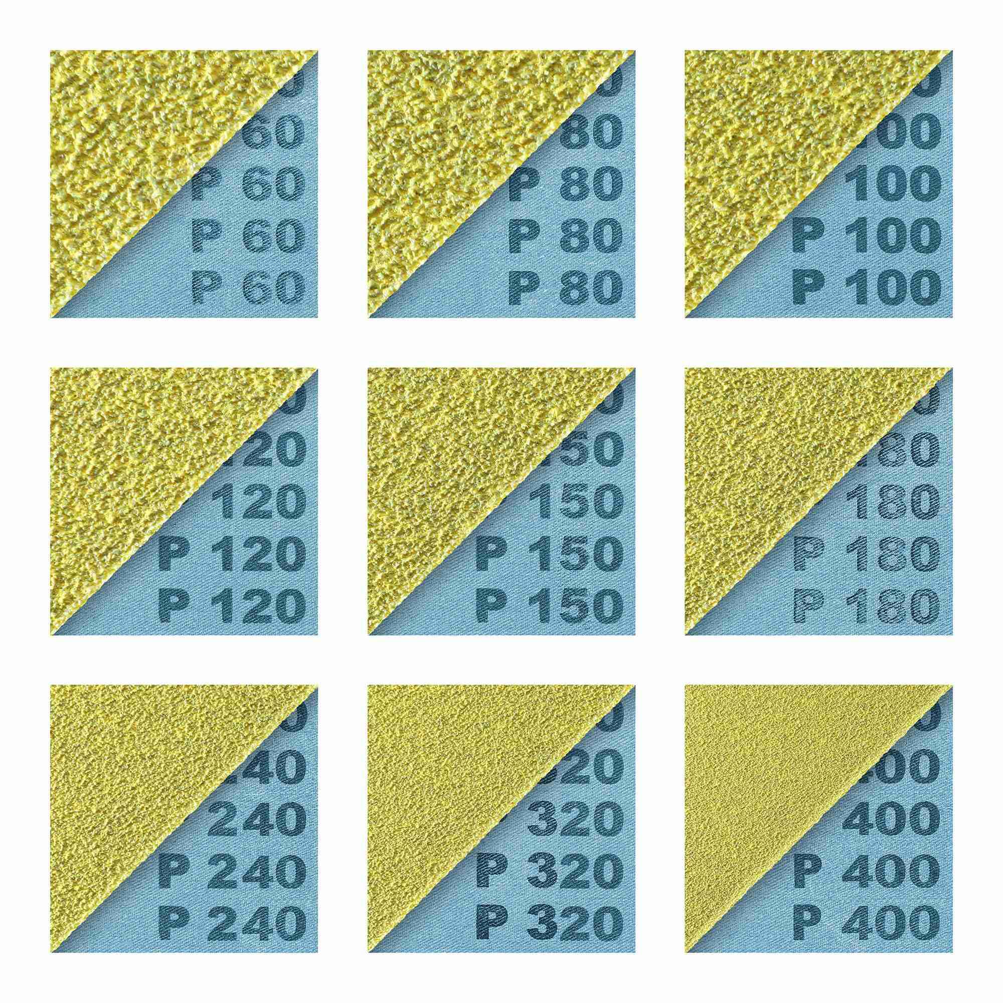 20 x Nastro abrasivo Klingspor LS 912 JF nastri abrasivi flessibili per metalli e acciaio | 75 x 533 | Grano 100