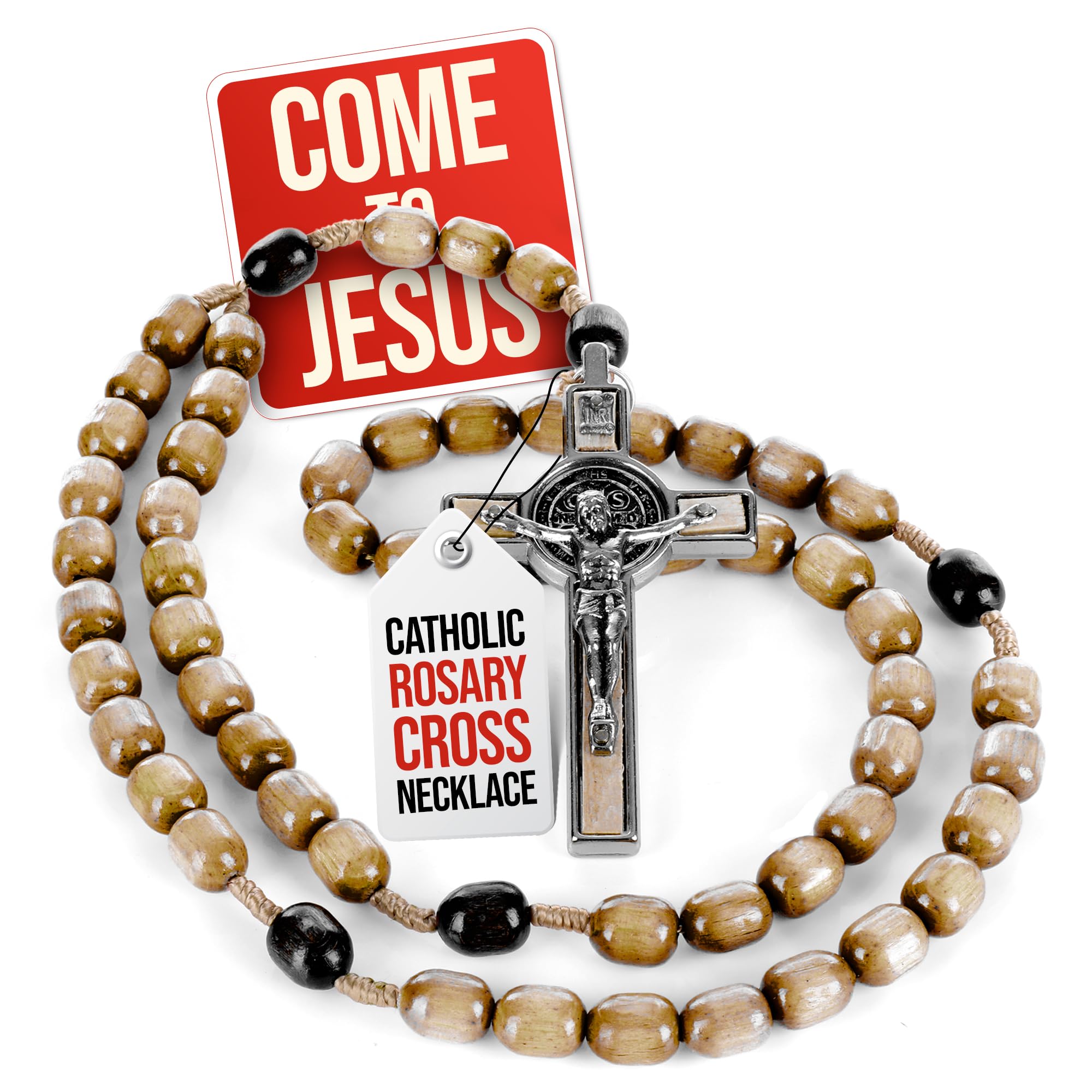 ビンテージ イタリア製 ロザリオ 長さ 160cm マリア キリスト カトリック 楽天市場】ロザリオ ネックレス クロス 十字架 聖母 マリア 木製