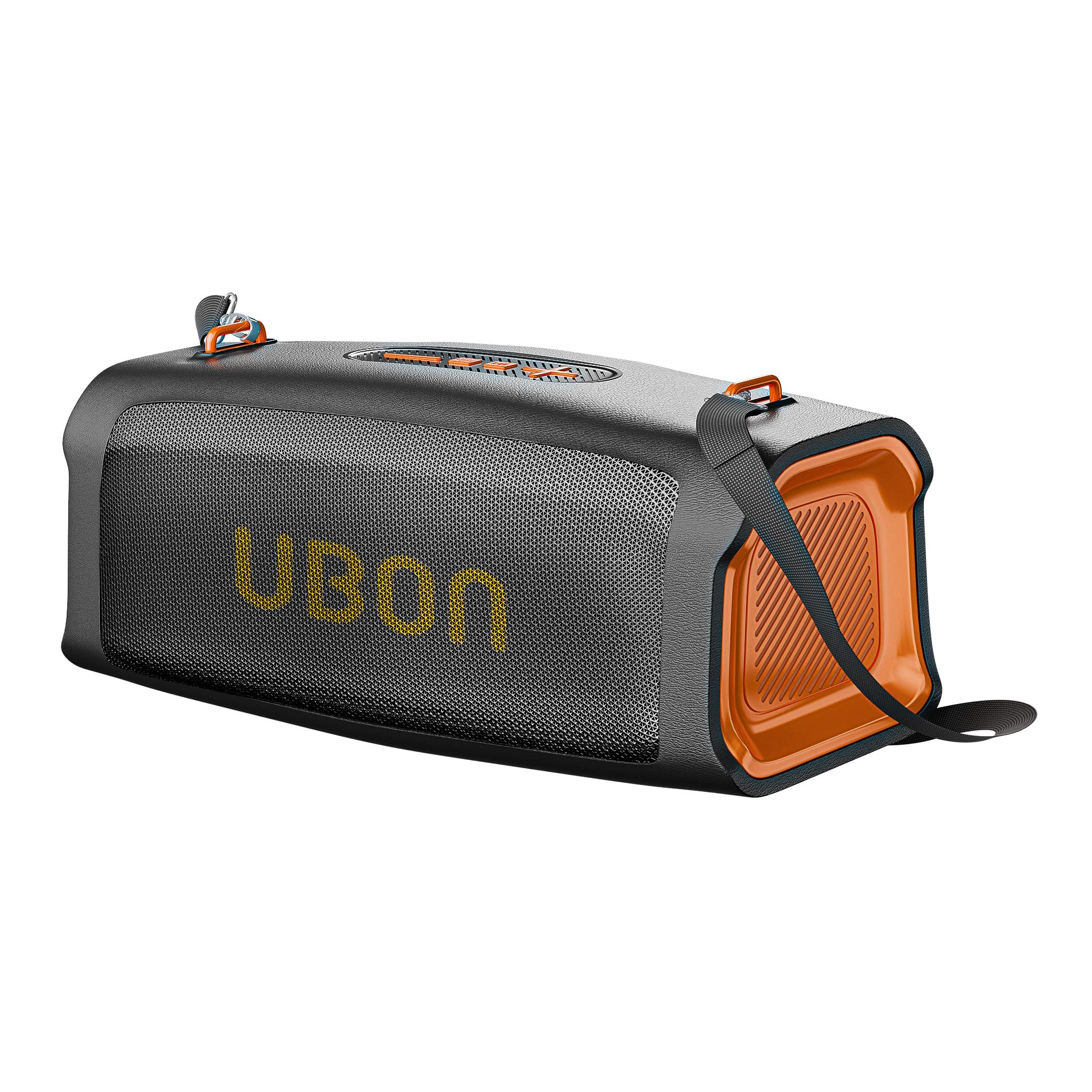 UBON 30 Watt Wireless Party Speaker (SP-85) with 20 Hours Long Playtime | 4000 mAh Battery, Surround Sound, Multple Connectivity - TF Card, BTV5.3, Aux, Built in FM Radio (Black)-image-26