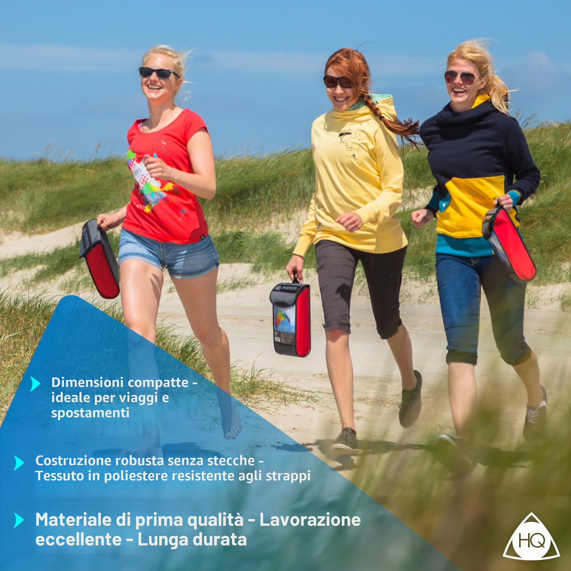 HQ-Invento Symphony Beach III 1.3 Flame Aquilone da trazione a 2 cavi con le straps