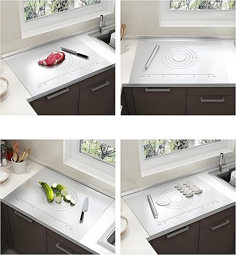 Miniatura 3 de Tabla de cortar de acero inoxidable 316, tabla de cortar, tablas de cortar para cocina, tabla de cortar grande para cortar carne, verduras, frutas,