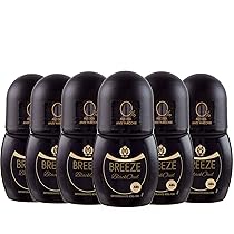 BREEZE | Deodorante Roll On BlackOud, 6×50 ml